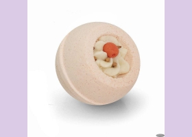 Десерт-шарик  для ванн комбинированный ОБЛЕПИХА, 140гр, ТМ Берегиня